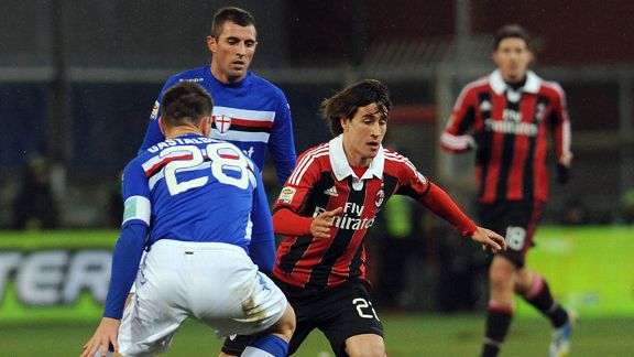 Krkic Bojan in action AC Milan