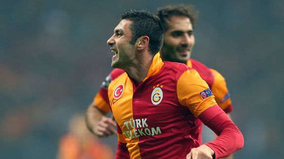 Burak Yilmaz celeb Gala v Schalke