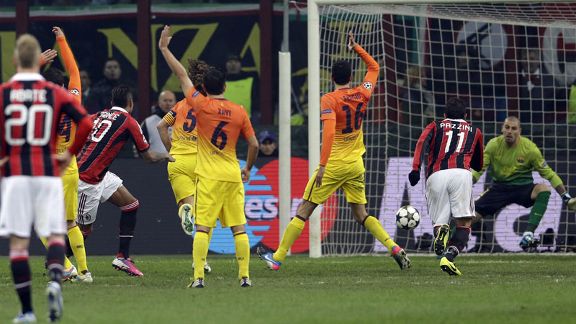 Kevin Prince Boateng goal v Barcelona appeals