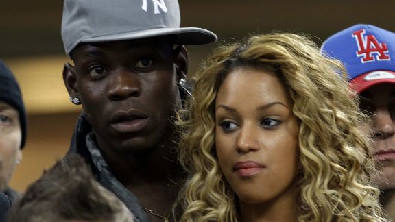 Mario Balotelli and girlfriend
