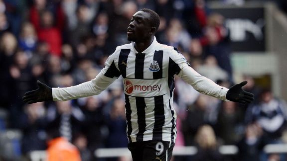 Papiss Cisse celeb v Southampton