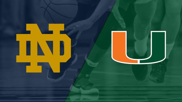 #7 Notre Dame vs. #14 Miami (W Basketball)