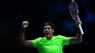 El choque entre Del Potro y Federer