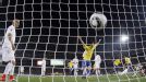 Brazil first goal scored by juan
