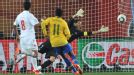 Robinho third goal Brazil v Chile