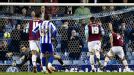 Sheffield Wednesday's Nicky Weaver saves a penalty from West Ham's Sam Baldock