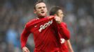 Wayne Rooney celebrates his fine early header