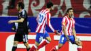 Eduardo Salvio (r) put Atletico in front against Besiktas