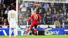 Iker Casillas is helpless to keep out Arjen Robben's penalty kick.