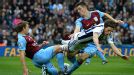 Stephen Warnock, Ciaran Clark and Billy Jones