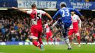 Daniel Sturridge team celeb Chelsea v QPR