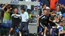 Michael Laudrup celebrates