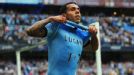 Carlos Tevez celeb Man City v Southampton