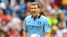 Edin Dzeko celeb Man City v Southampton