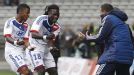 Bafetimbi Gomis celebrates