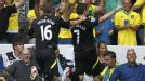 Robert Snodgrass celebrates