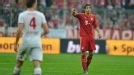 Javi Martinez, the Bundelsiga's most expensive player, makes his debut for Bayern Munich.