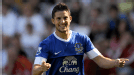 Kevin Mirallas celebrates