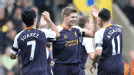 Steven Gerrard celebrates