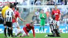 Cheick Tiote reacts after a decision goes against him