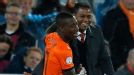 Ruben Schaken, Patrick Kluivert and the crowd are all smiles after his debut goal against Andorra