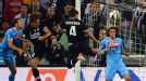 Martin Caceres nodded Juventus in front.