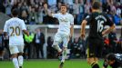 Pablo Hernandez opened the scoring for Swansea