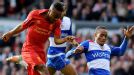 Raheem Sterling gave Liverpool the lead against Reading