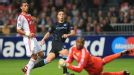Samir Nasri fires Manchester City into the lead at Ajax