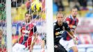 Bologna are powerless to stop Andrea Ranocchia's effort from going in