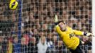 Juan Mata's free-kick beats the outstretched arm of David de Gea