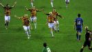 Bradford penalty shoot-out celeb