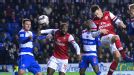 Laurent Koscielny heads home from a corner to reduce the deficit to 4-3
