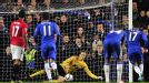 Eden Hazard rolls home Chelsea's second penalty of the night
