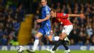 Javier Hernandez fires past Petr Cech