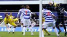 Kaspars Gorkss volleys Reading into the lead at Loftus Road