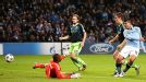 Sergio Aguero brings City level at 2-2 against Ajax