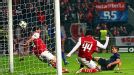Javier Hernandez scores in injury time to make sure of the points for Man United at Braga