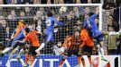 Victor Moses heads home in the 94th minute to make it Chelsea 3-2 Shakhtar