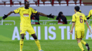 Lacina Traore celeb Anzhi v Liverpool 