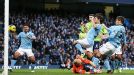 David Silva puts Man City in front against Aston Villa