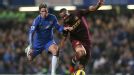 Fernando Torres and Vincent Kompany