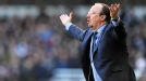 Rafael Benitez is exasperated on the touchline against West Ham