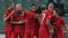 Jordan Henderson Liverpool celeb Udinese 
