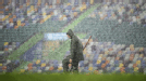 Sporting Lisbon torrential rain groundsman