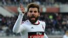Antonio Nocerino celebrates after netting for Milan in their victory at Torino