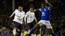 Clint Dempsey put Tottenham into the lead against Everton