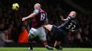 Jonjo Shelvey scores the winning goal for Liverpool