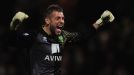 Mark Bunn celebrates Norwich extending their unbeaten Premier League run