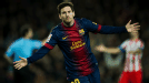 Barcelona celebration Lionel Messi 